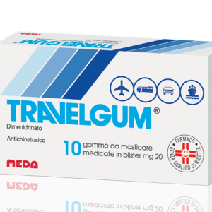 TRAVELGUM*10GOMME MAST 20MG