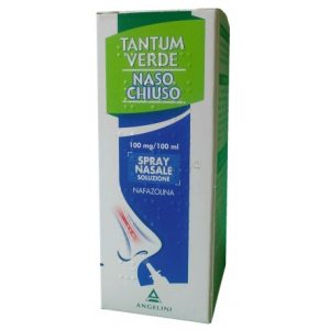 TANTUM VERDE NASO CHIUSO*spray nasale 15 ml 100 mg/100 ml