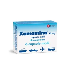 XAMAMINA MAL DI VIAGGIO*6 cps molli 50 mg