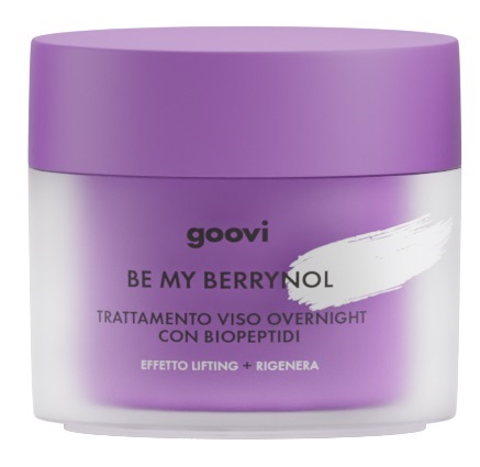 GOOVI TRATTAMENTO OVERNIGHT CON BIOPEPTIDI BE MY BERRYNOL 50ML