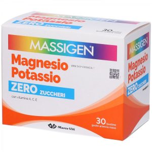 MASSIGEN MAGNESIO POTASSIO ZERO ZUCCHERI 30 BUSTINE PROMO
