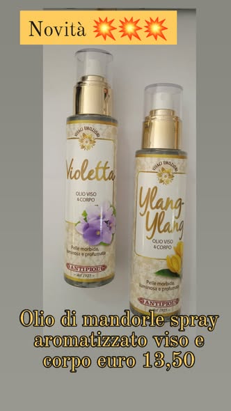 VIVACI EMOZIONI VIOLETTA DELICATA OLIO NATURALE CORPO SPRAY150 ML