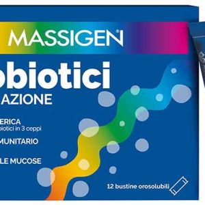 MASSIGEN PROBIOTICI 12 STICKPACK DA 1 G PREZZO PIENO